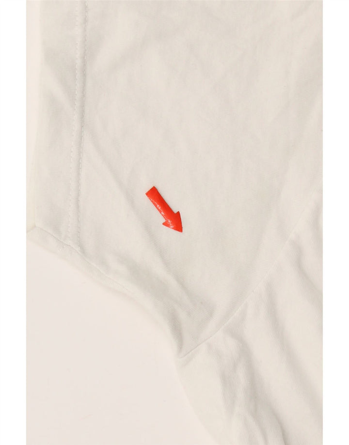 Champion Mens T-Shirt Top Small White