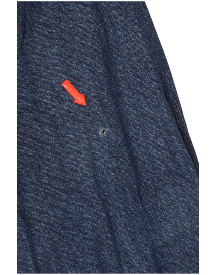 Lee Mens Denim Shirt Medium Blue Cotton