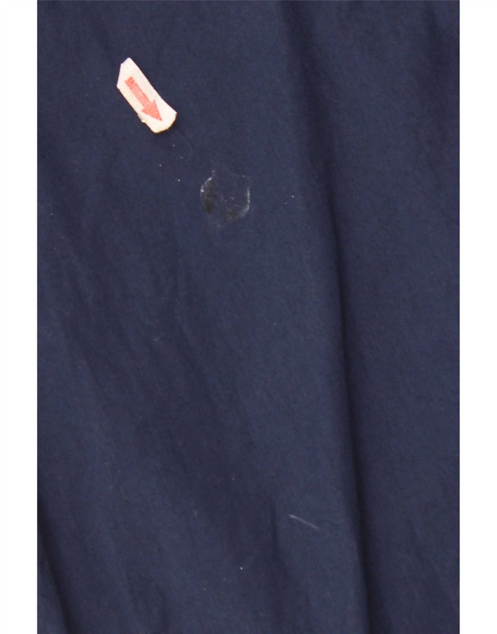 Levi's Mens Short Sleeve Shirt Medium Navy Blue Cotton