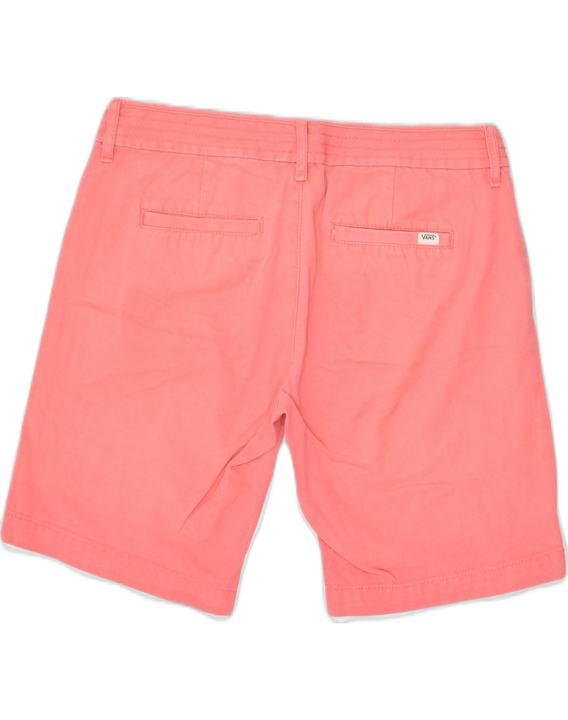 VANS Womens Casual Shorts W30 Medium Pink Cotton | Vintage Vans | Thrift | Second-Hand Vans | Used Clothing | Messina Hembry 