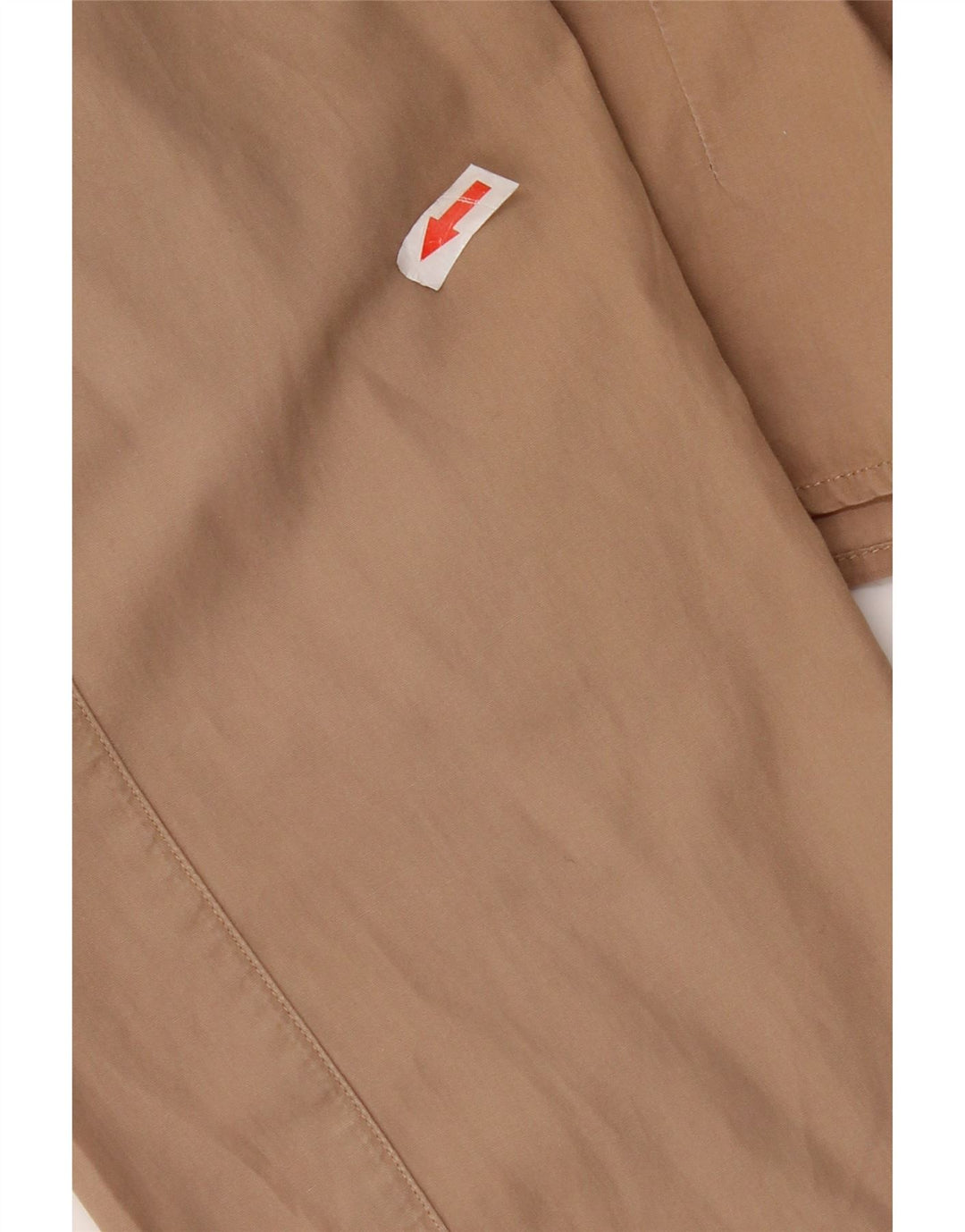 Hugo Boss Mens Shirt Large Brown Cotton