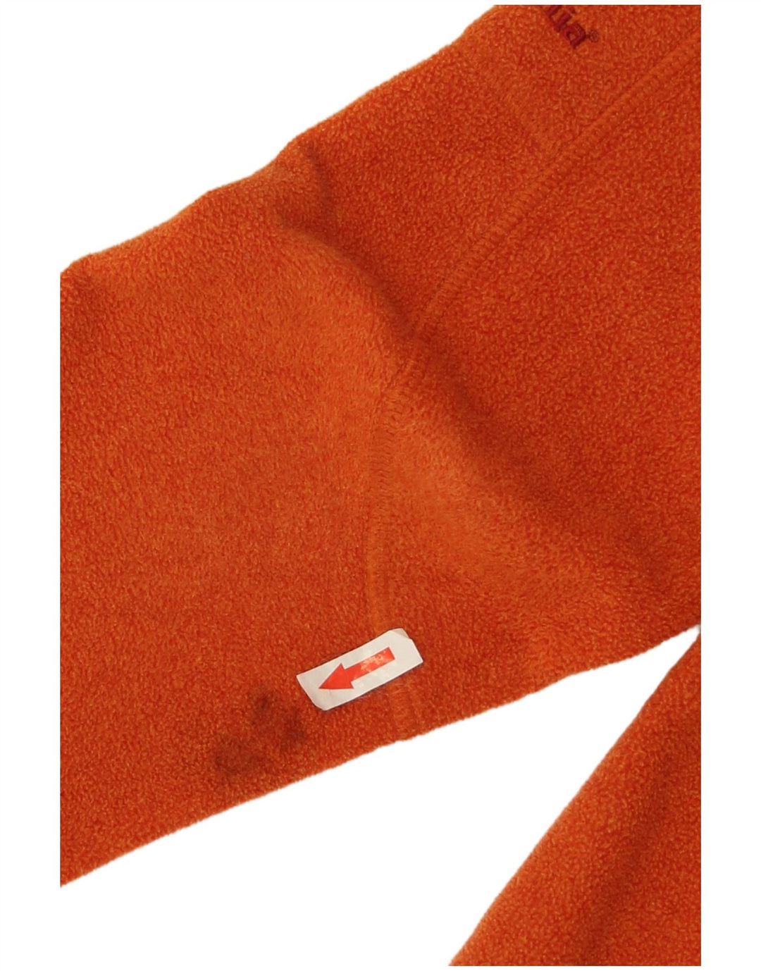 Patagonia Womens Fleece Jumper UK 10 Small Orange Polyester