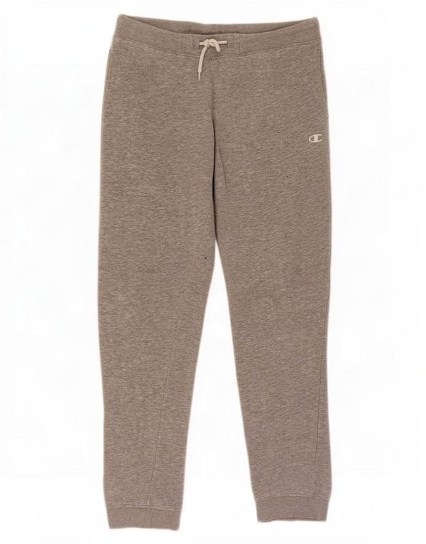 Champion Boys Tracksuit Trousers Joggers 13-14 Years XL Grey Flecked