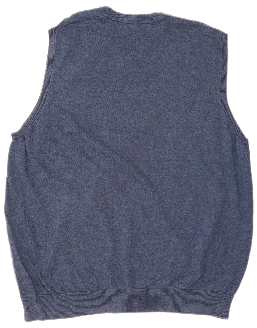 Marks & Spencer Mens Vest Tank Top 2XL Navy Blue Cotton