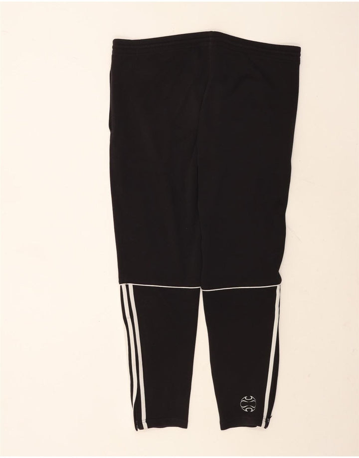 Adidas Mens Climalite Graphic Tracksuit Trousers Large  Black Polyester