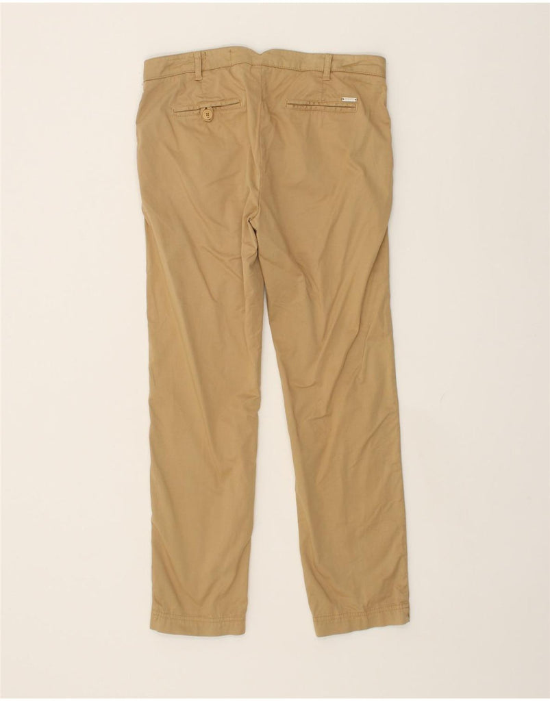 WOOLRICH Womens Slim Chino Trousers W27 L27  Brown Cotton | Vintage Woolrich | Thrift | Second-Hand Woolrich | Used Clothing | Messina Hembry 