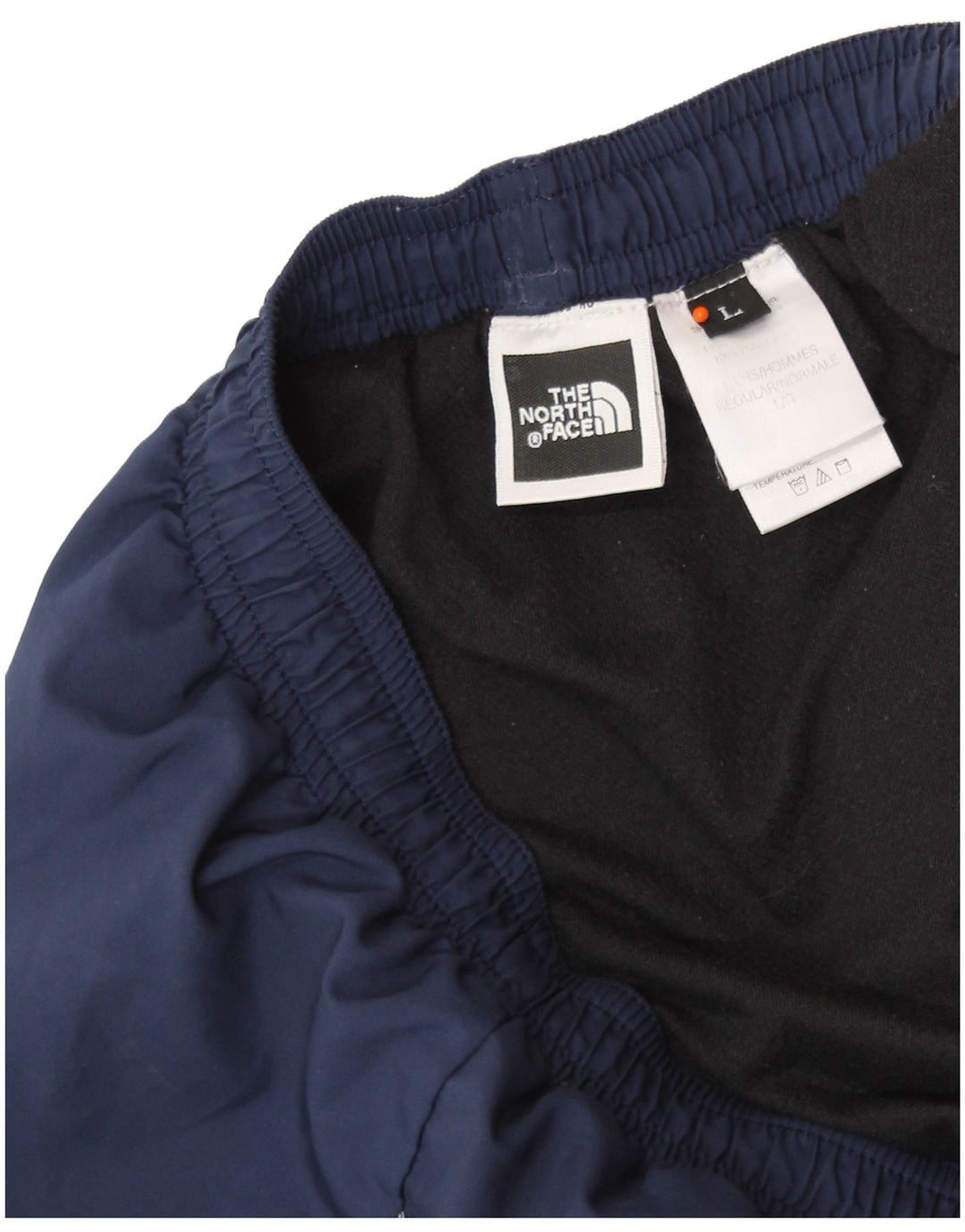 THE NORTH FACE Mens Sport Shorts Large Navy Blue Polyester