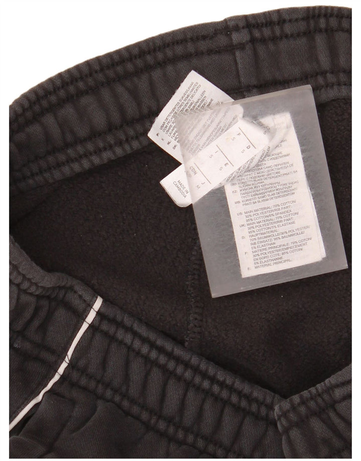 Adidas Mens Tracksuit Trousers Joggers Small Grey Striped Cotton