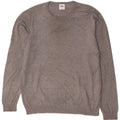 Zara Mens Crew Neck Jumper Sweater Large Grey