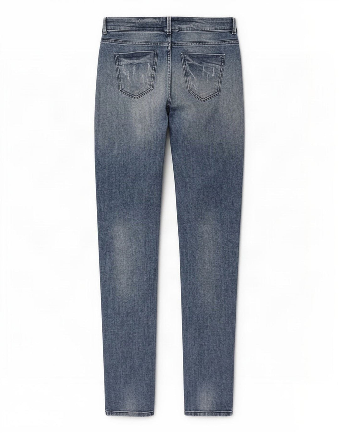 Marks & Spencer Womens Girlfriend Slim Jeans UK 10 Small W30 L31 Blue