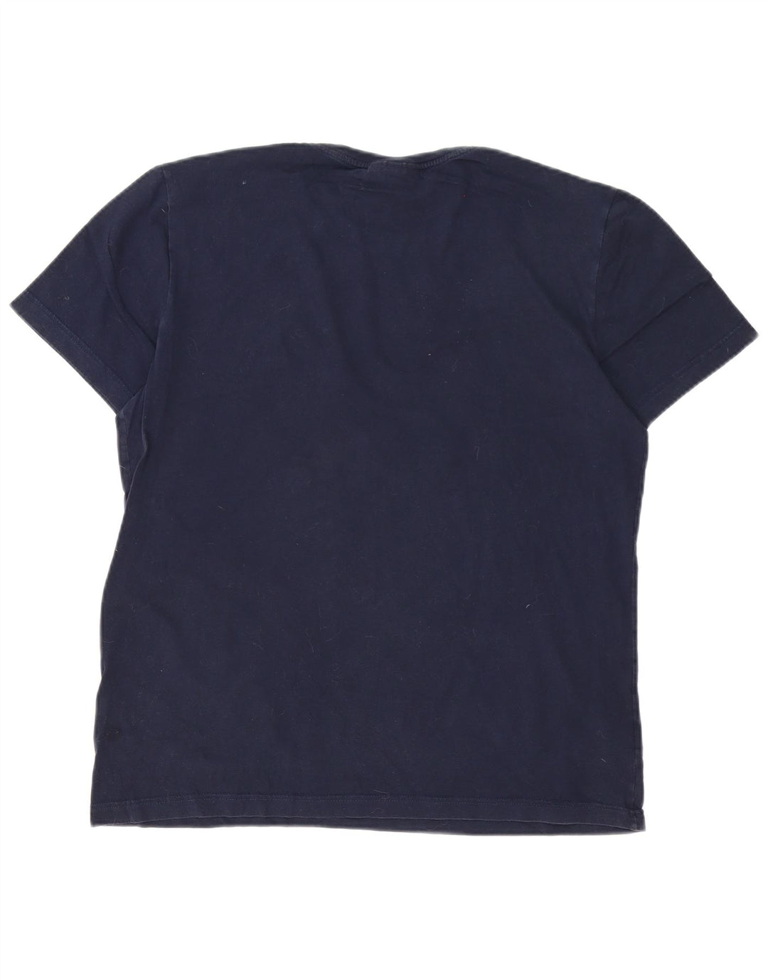 Lacoste Mens Regular Fit T-Shirt Top Size 5 Large Navy Blue Cotton