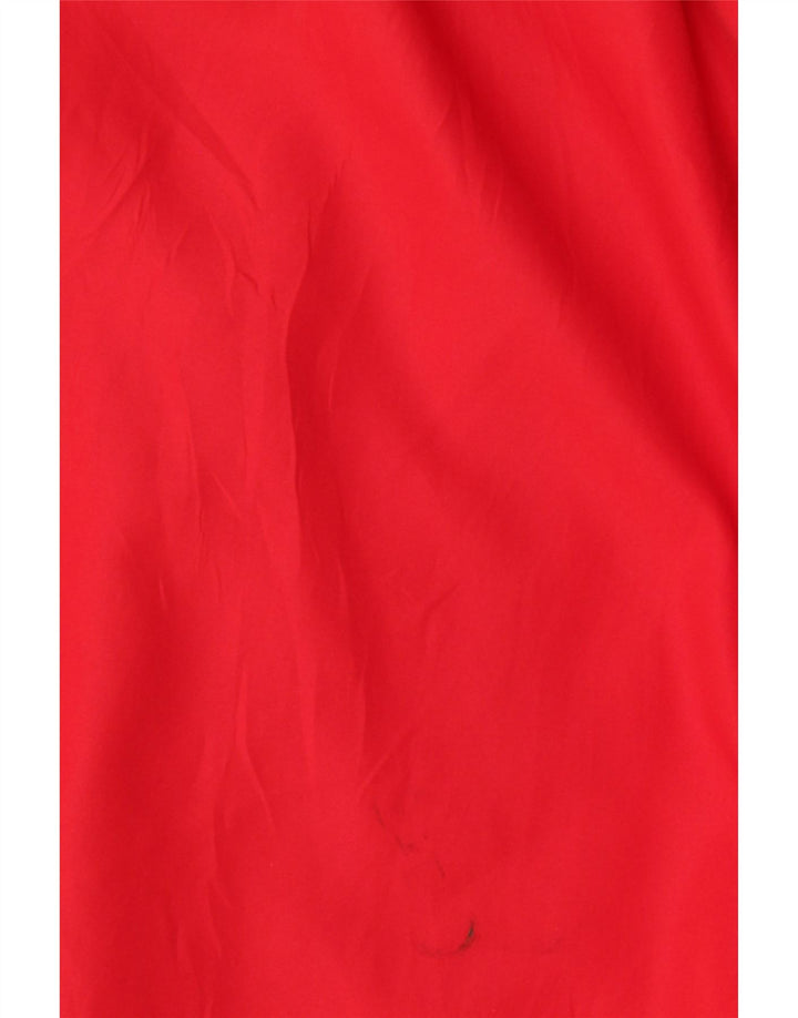 Linea Primero Mens Tracksuit Top Jacket Large Red Colourblock Polyester