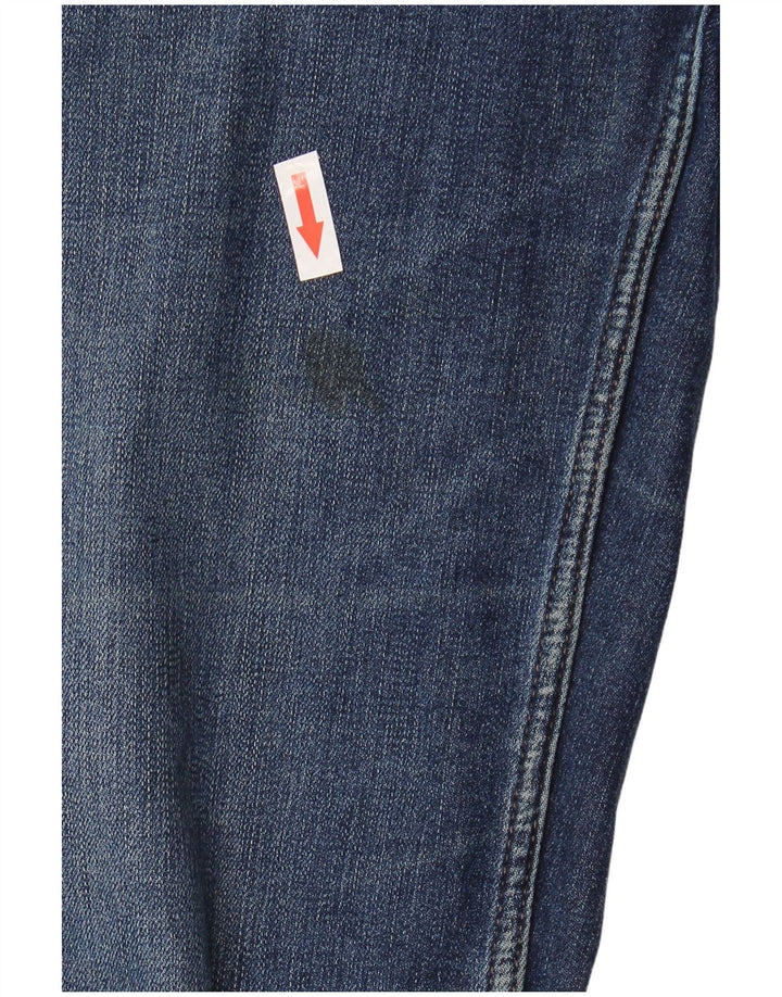 MARKS & SPENCER Womens Sophia Straight Jeans UK 12 Medium W30 L33 Blue