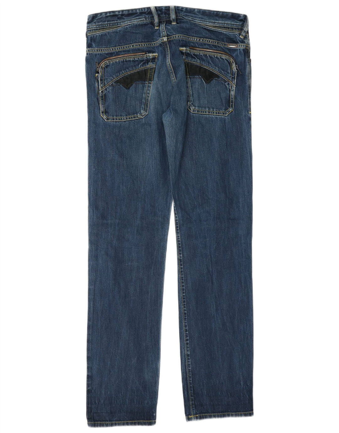 Diesel Mens Poiak Straight Jeans W31 L34 Blue Cotton