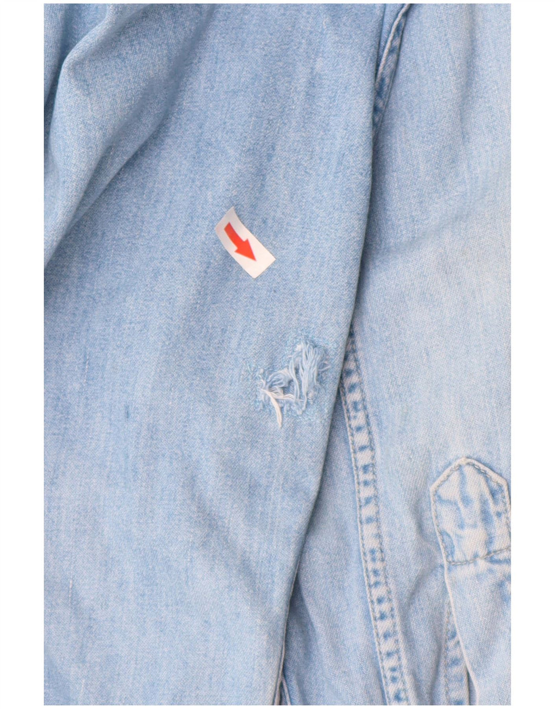 Levi's Mens Denim Shirt Large Blue Cotton