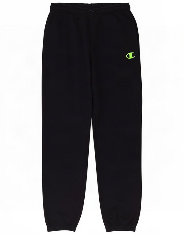 Champion Boys Tracksuit Trousers Joggers 11-12 Years Large Navy Blue Cotton