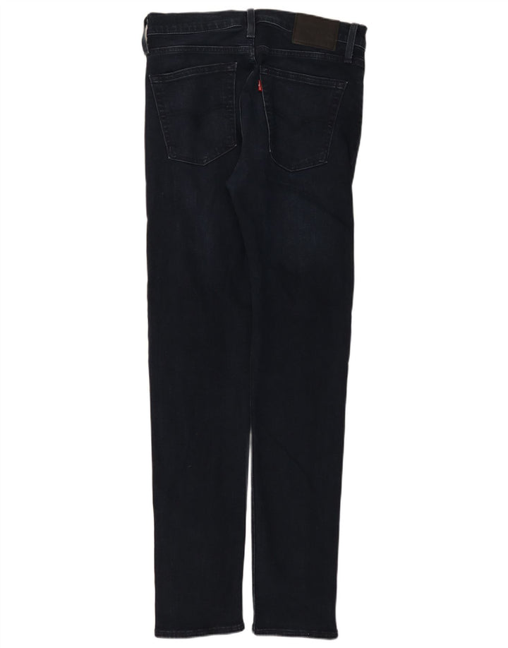 Levi's Mens Slim Jeans W32 L34 Navy Blue Cotton