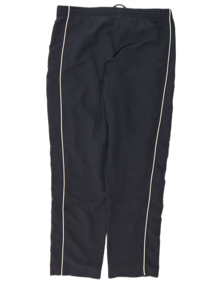 ADIDAS Mens Tracksuit Trousers UK 36/38 Small Navy Blue Polyester