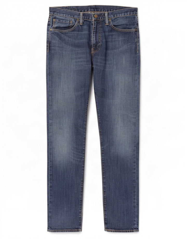 Levi's Mens 505 Straight Jeans W32 L32 Blue Cotton