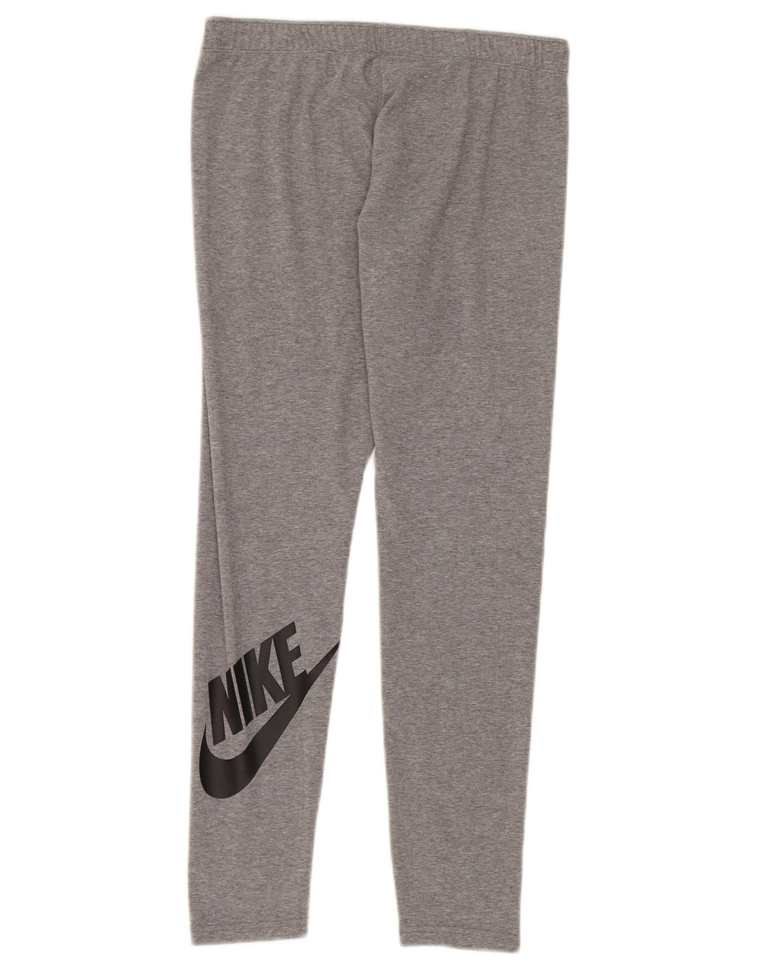 Nike Womens Graphic Leggings UK 14 Large Grey Flecked