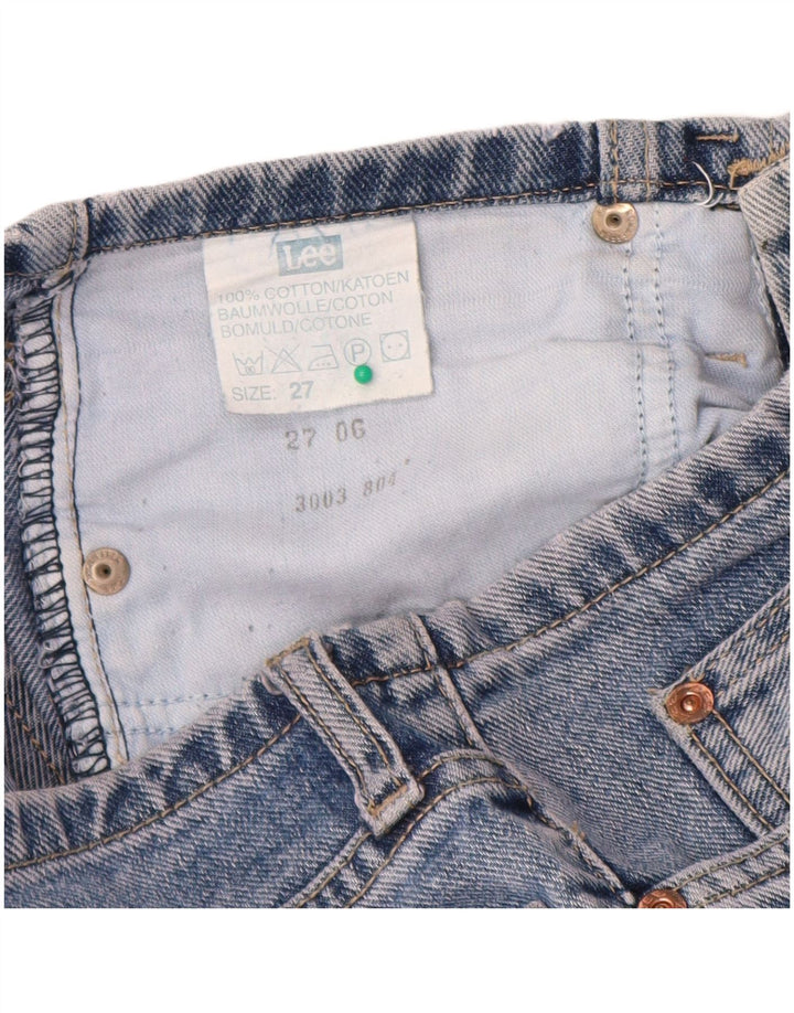 Lee Womens Bootcut Jeans W27 L28 Blue Cotton