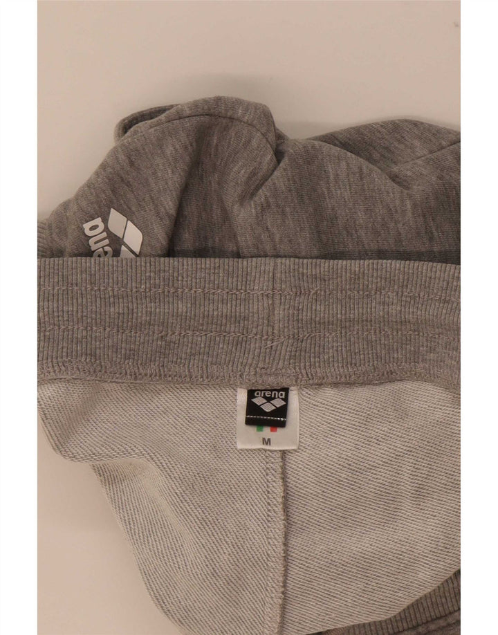 Arena Mens Casual Shorts Medium Grey Flecked Cotton