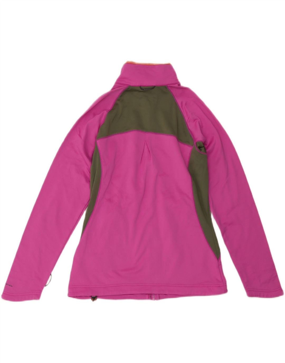 COLUMBIA Womens Omni-Wick Tracksuit Top Jacket UK 14 Medium Pink Vintage Columbia and Second-Hand Columbia from Messina Hembry 