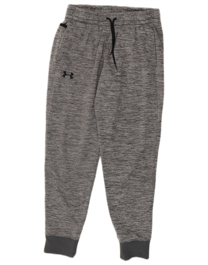 Under Armour Boys Tracksuit Trousers Joggers 11-12 Years Large Grey