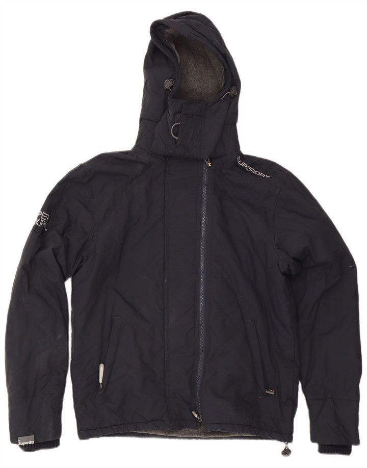 Superdry Mens The Windcheater Windbreaker Jacket UK 38 Medium Navy Blue