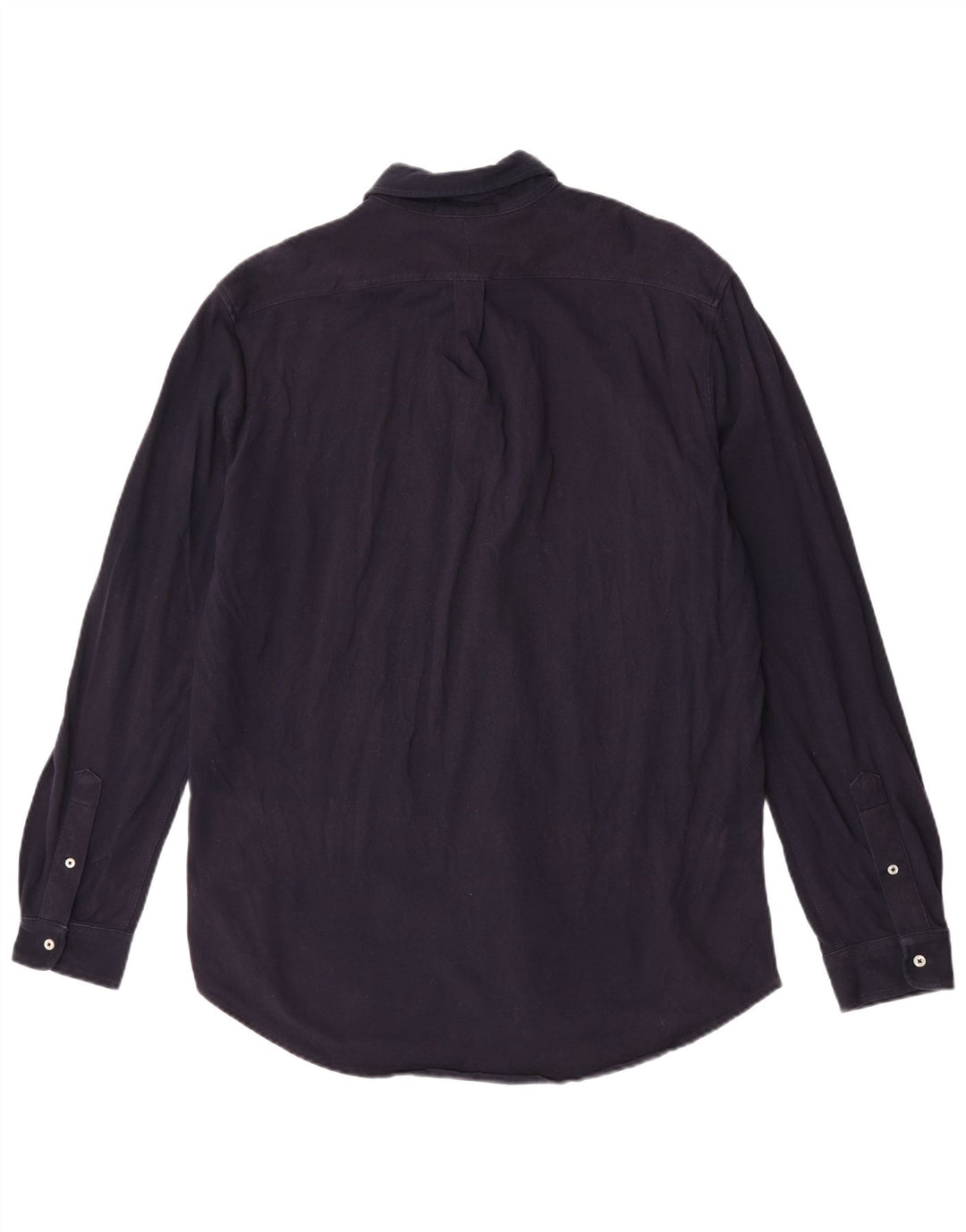 Ralph Lauren Mens Shirt XL Navy Blue Cotton