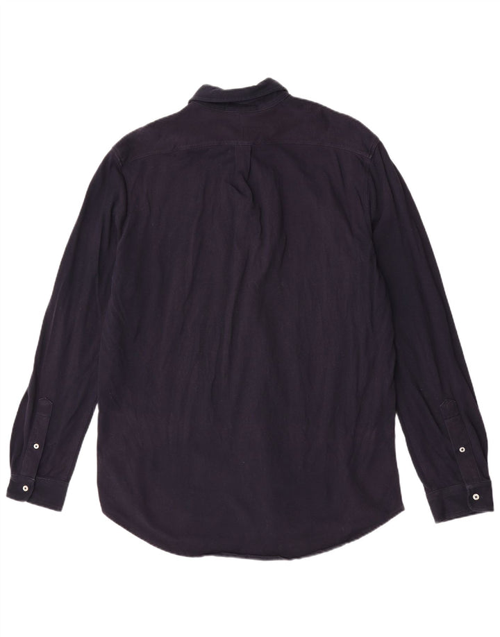 Ralph Lauren Mens Shirt XL Navy Blue Cotton