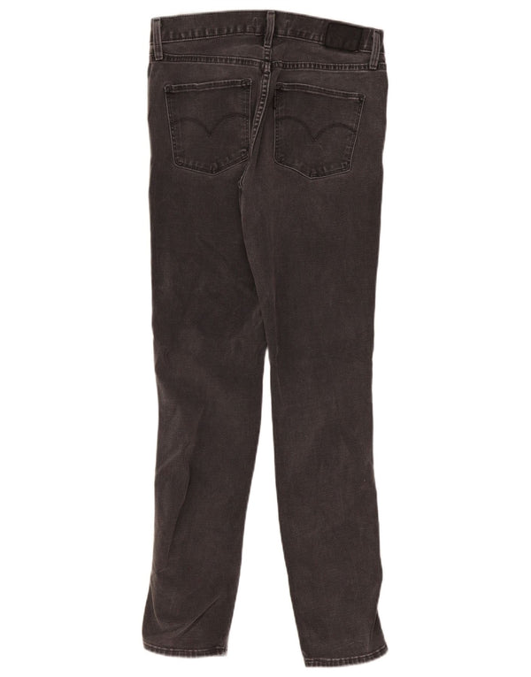 Levi's Womens 311 Shaping Skinny Jeans W29 L32 Black Cotton