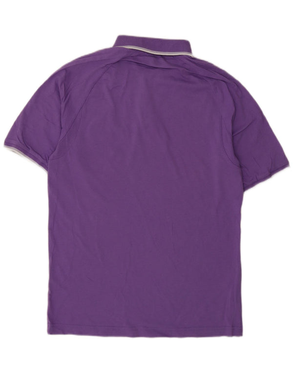 Penguin Mens Heritage Slim Fit Polo Shirt Medium Purple Cotton
