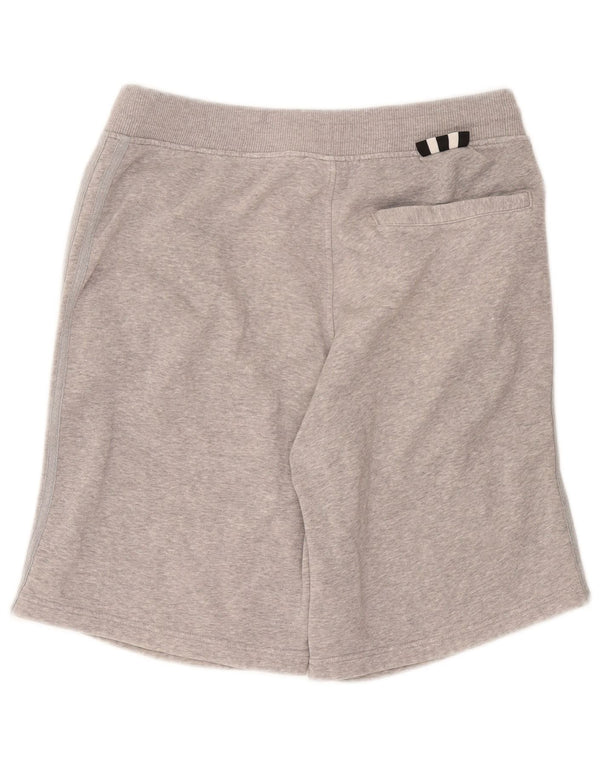 Adidas Mens Sport Shorts Medium  Grey Flecked Cotton