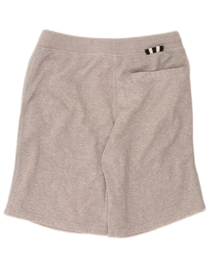 Adidas Mens Sport Shorts Medium  Grey Flecked Cotton