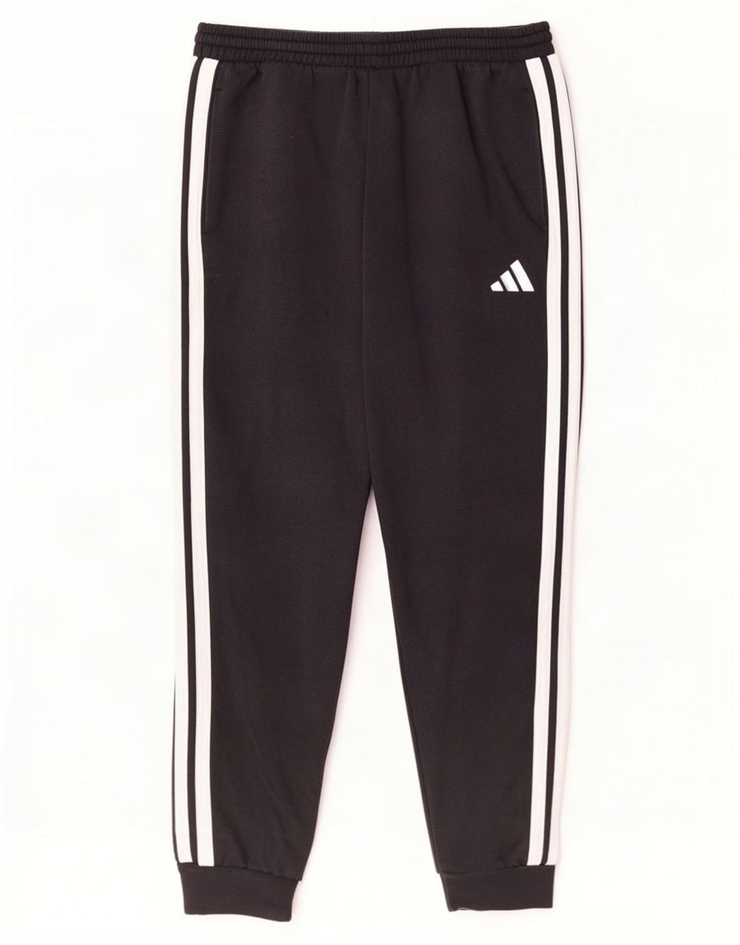 Adidas Mens Tracksuit Trousers Joggers Medium Black Cotton