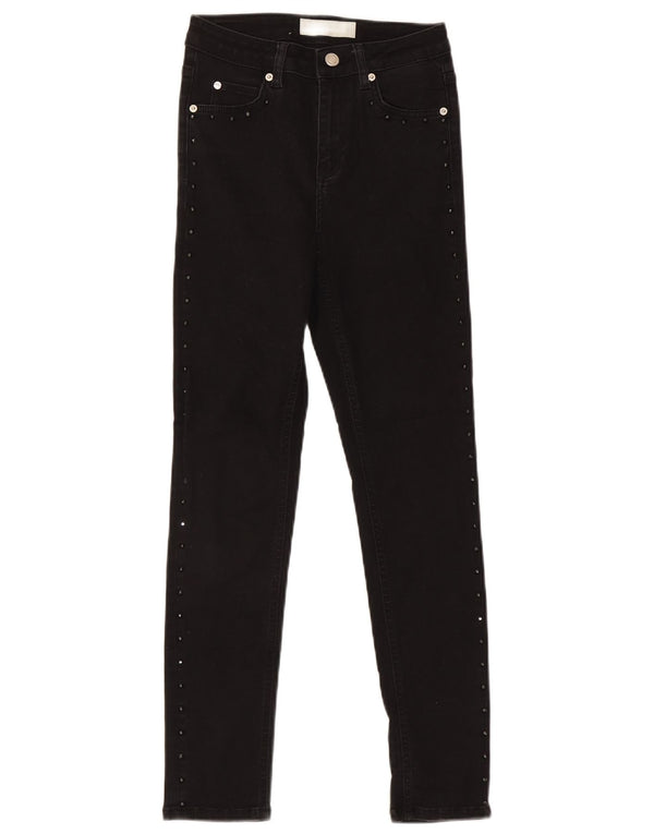 Max & Co. Womens Skinny Jeans W26 L27 Black Cotton