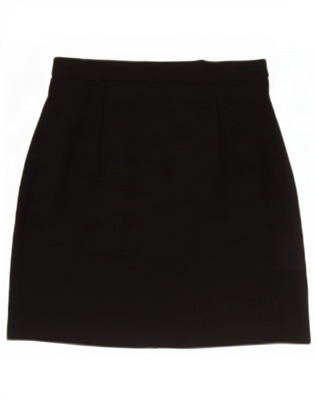 Marks & Spencer Womens Mini Skirt UK 10 Small W27 Black Viscose