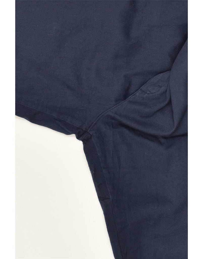 LEE Mens Straight Casual Trousers W36 L30 Navy Blue Cotton | Vintage Lee | Thrift | Second-Hand Lee | Used Clothing | Messina Hembry 