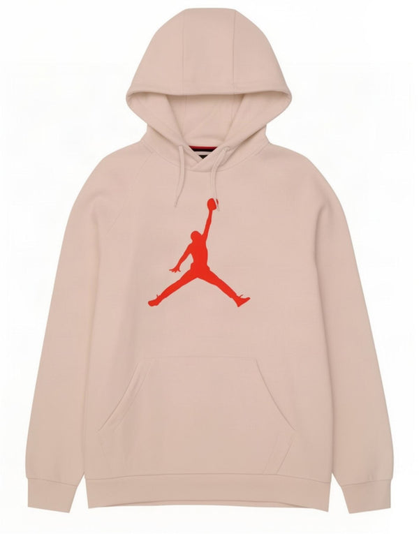 Jordan Mens Graphic Hoodie Jumper Large White Cotton