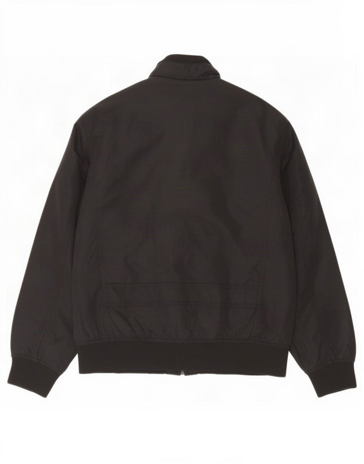 Vintage Mens Utility Jacket UK 38 Medium Black Nylon