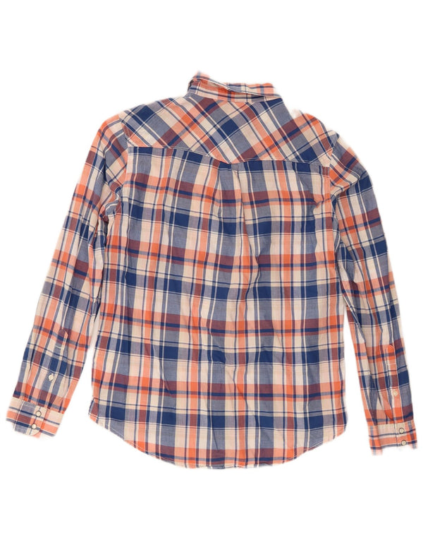 Lee Womens Shirt UK 14 Medium Multicoloured Check Cotton