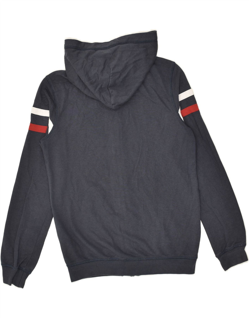 CHAMPION Boys Graphic Zip Hoodie Sweater 11-12 Years Large  Navy Blue | Vintage Champion | Thrift | Second-Hand Champion | Used Clothing | Messina Hembry 