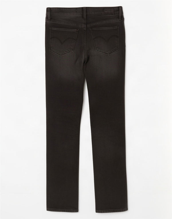 Levi's Womens 312 Shaping Slim Jeans W29 L32 Black Cotton