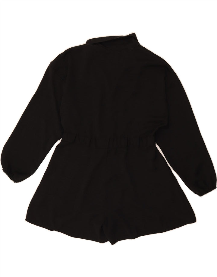 ASOS Womens Playsuit UK 8 Small Black Polyester Vintage Asos and Second-Hand Asos from Messina Hembry 
