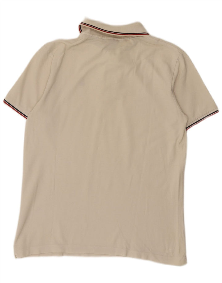 Marina Yachting Mens Polo Shirt Medium White Cotton