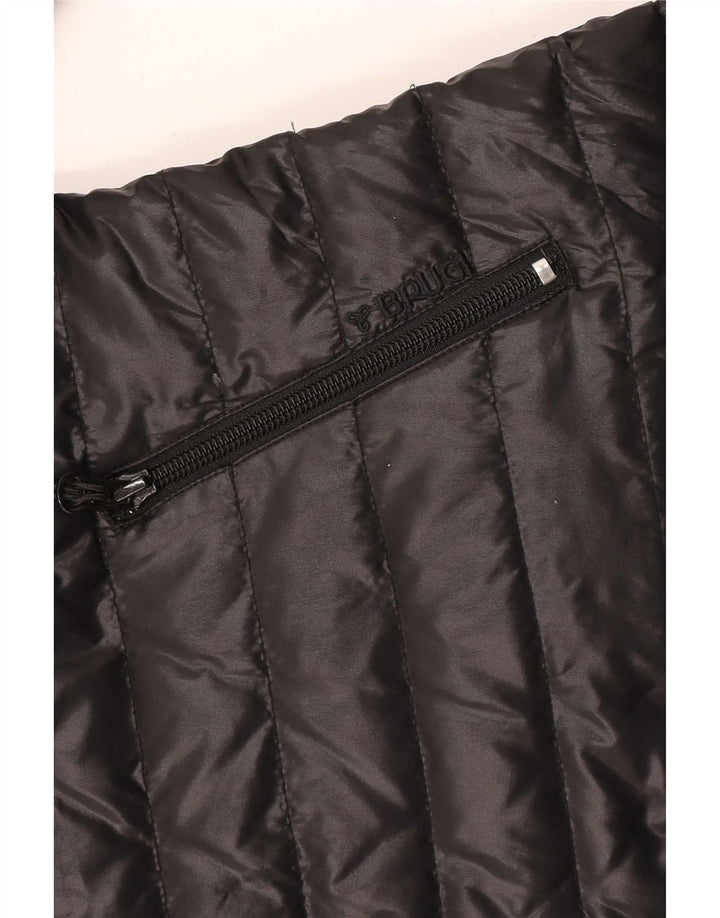 Brugi Womens Padded Jacket UK 16 Large Black
