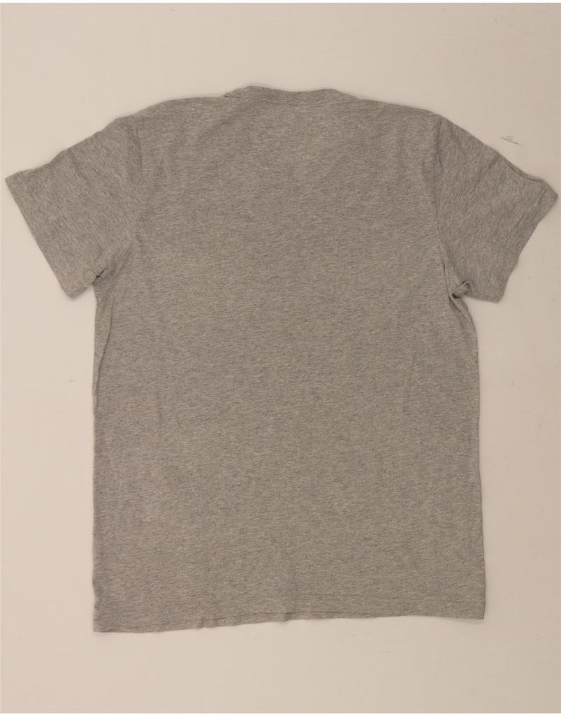 ADIDAS Mens Graphic T-Shirt Top Large Grey Cotton Vintage Adidas and Second-Hand Adidas from Messina Hembry 
