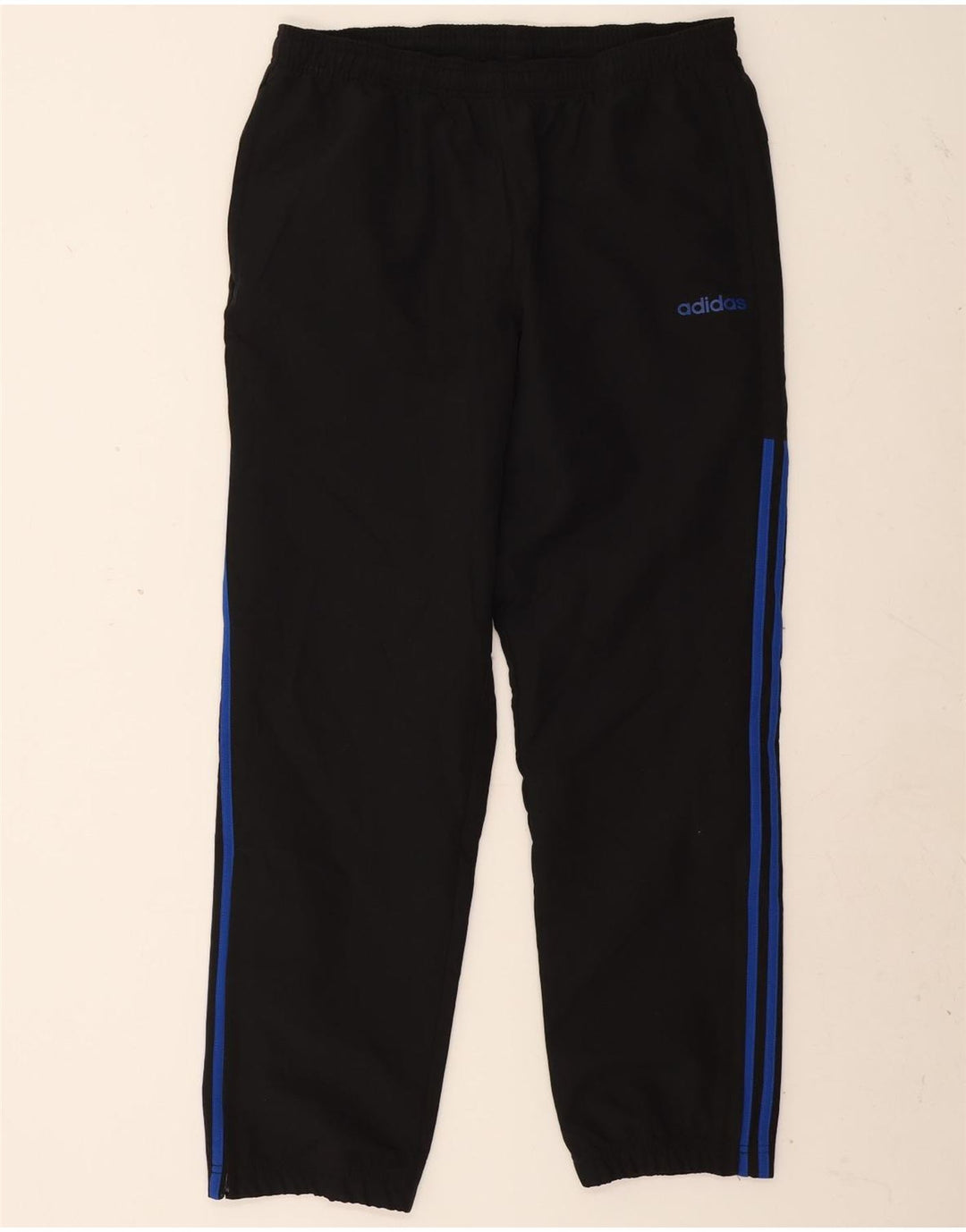 Adidas Mens Tracksuit Trousers Joggers Large Black Polyester