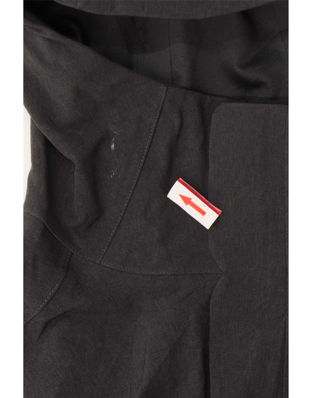 The North Face Mens Hooded Rain Jacket UK 40 Large Grey